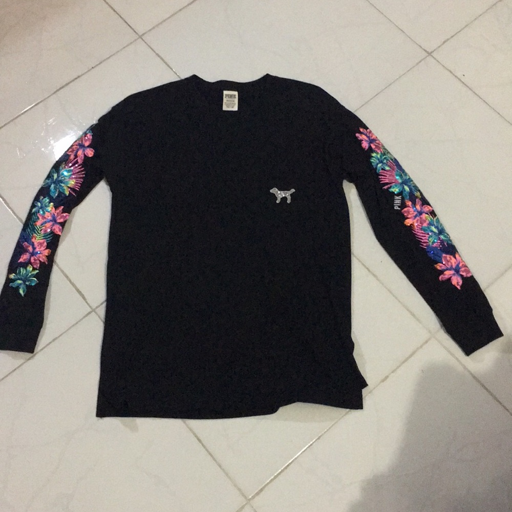 Beautiful Pink Victoria Secret Bling Shirt